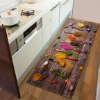 High-End Kitchen Rug Waterproof Non-Slip Washable Entrance Doormat