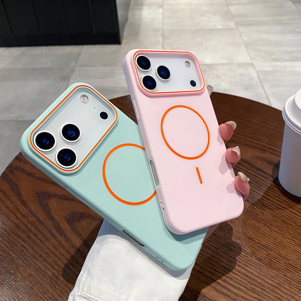 Ultra Thin MagSafe Matte Case for iPhone 11 12 13 14 15 16 17 Pro Max