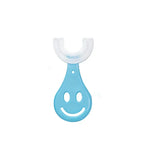 360° U Shape Baby Toothbrush Soft Silicone Infant Teether Brush