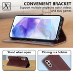 Wallet Flip Leather Case for Samsung Galaxy A Series 5G Phones