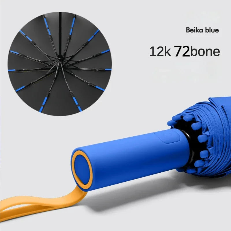 Buy Super Strong 72-Bone Windproof Folding Umbrella