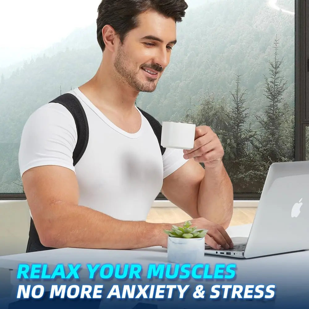 Back Brace Posture Corrector Adjustable Shoulder Support Belt