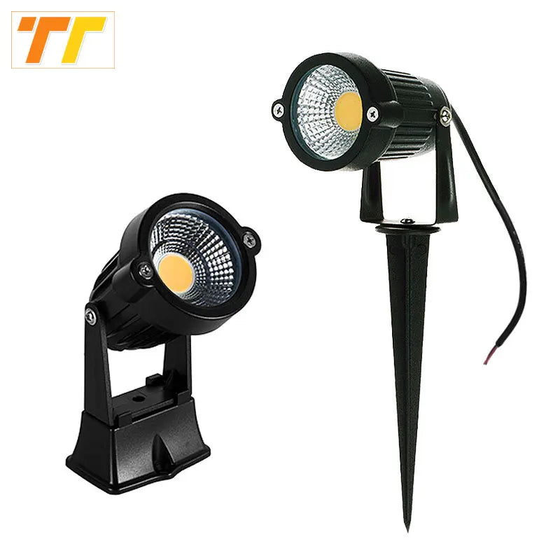 LED COB Garden Spotlight Waterproof Lawn Light Secondary image