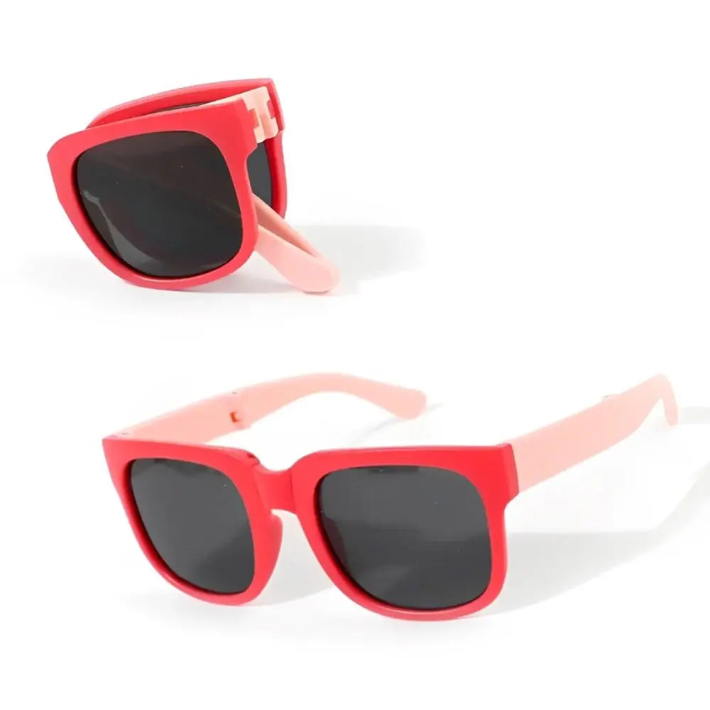 Kids Square Sunglasses UV400 | Foldable Children's Eyewear