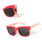 Kids Square Sunglasses UV400 | Foldable Children's Eyewear