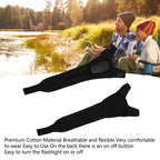LED Gloves Rechargeable Fingerless Flashlight for Fishing Cycling