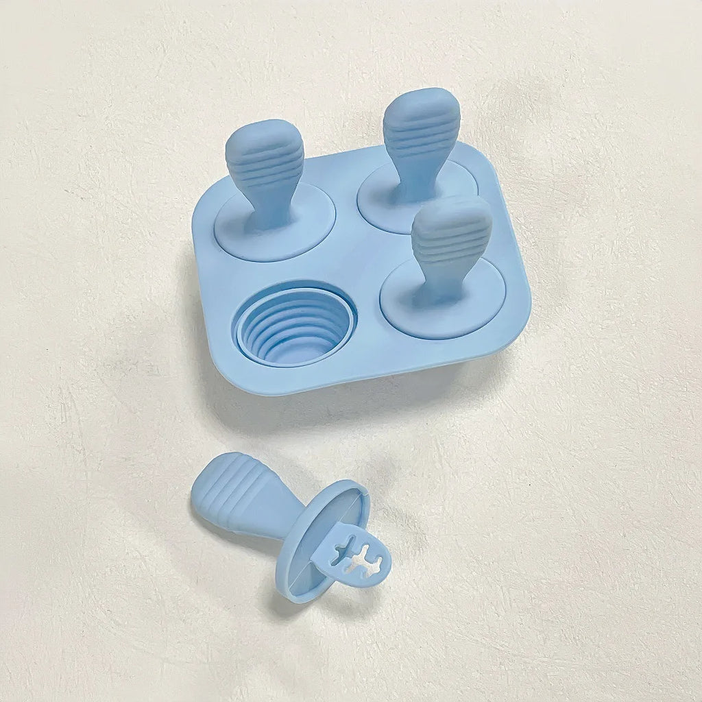 Baby Silicone Ice Cream Mold – Non-Toxic Ice Cube Tray & Breast Milk Storage