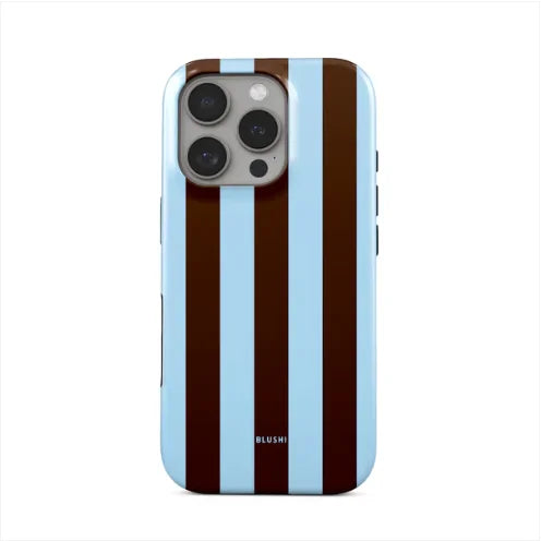 Luxury Y2K Colorful Stripe Case for iPhone 17 16 15 14 13 12 Pro Max