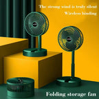 8 Inch Portable Desk Fan UK Oscillating Foldable Cooling Fan
