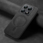 Magnetic Leather Case for Xiaomi 13T 14T 15T 17T Redmi Note 15 Pro
