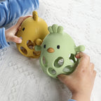 Cartoon Chick Silicone Baby Teether BPA Free Toy