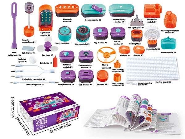 Circuit Kit for Kids | STEM Electronics Kit with 150+ Projects