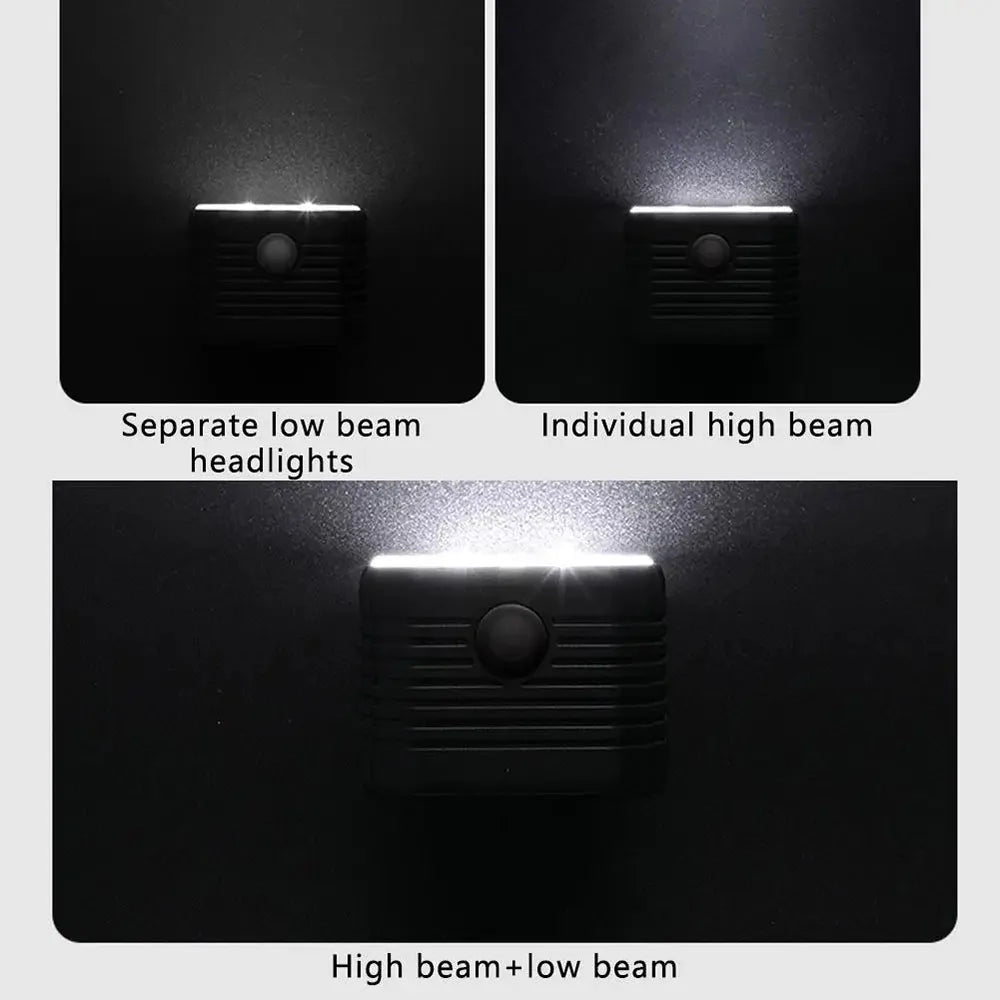 2-in-1 Bicycle Headlight & Horn Rechargeable Bike Light