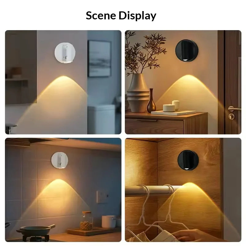 Magnetic Rechargeable LED Wall Light Wireless Lamp