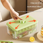 Press-to-Release Ice Cube Tray Large Capacity Food Grade Freezer Mold