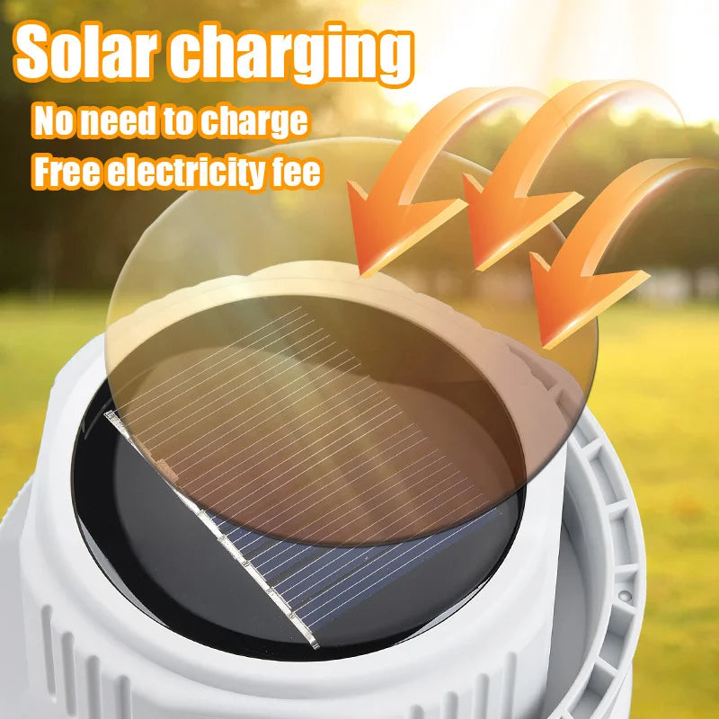 Solar Camping Light Waterproof LED Tent Lantern