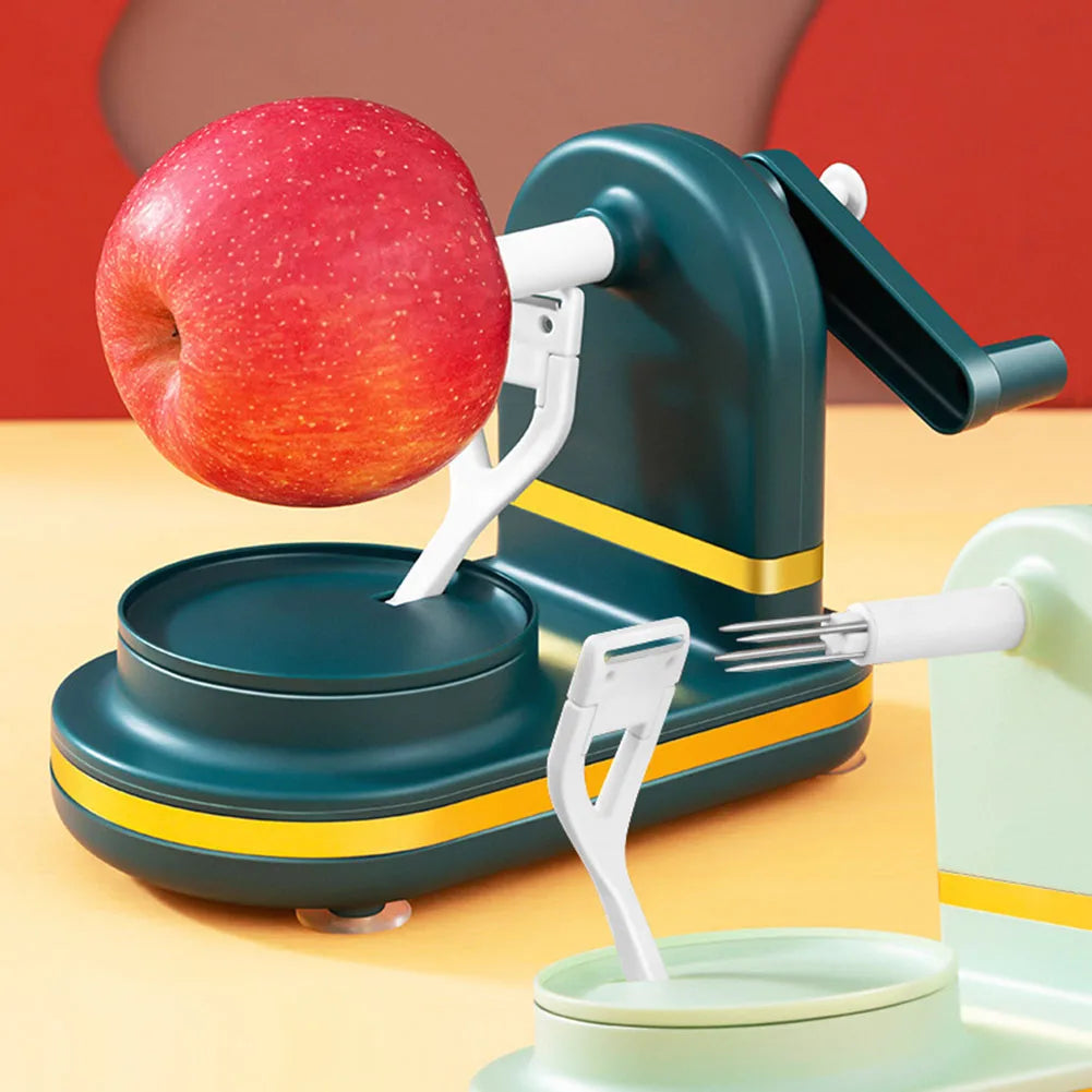 Manual Apple Peeler Machine – Stainless Steel Hand Crank Fruit Peeler Tool