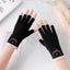 Anti UV Nail Gloves Fingerless UV Protection Gloves for Nail Art