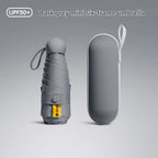 Buy Anti-UV Mini Umbrella with 6 Reinforced Ribs