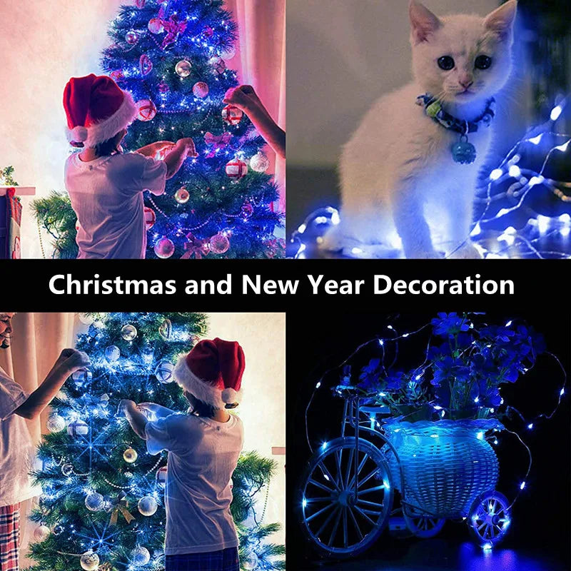 Fairy String Lights Battery LED Garland Decoration