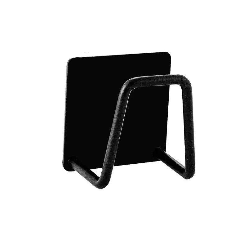 Stainless Steel Sink Sponge Holder  Self-Adhesive Kitchen Organizer