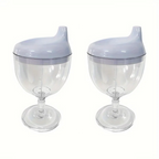 Kids Party Sippy Cup Plastic Goblet Training Cup