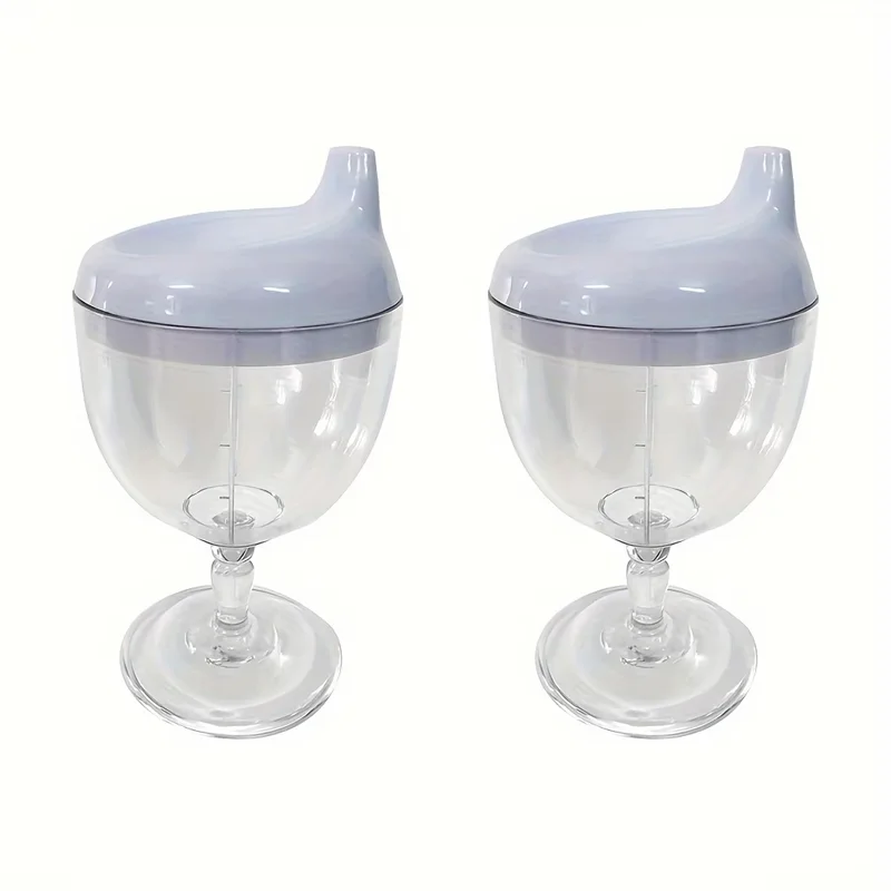 Kids Party Sippy Cup Plastic Goblet Training Cup