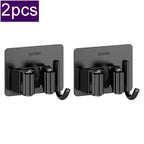 Mop Clip Holder Stainless Steel Organizer