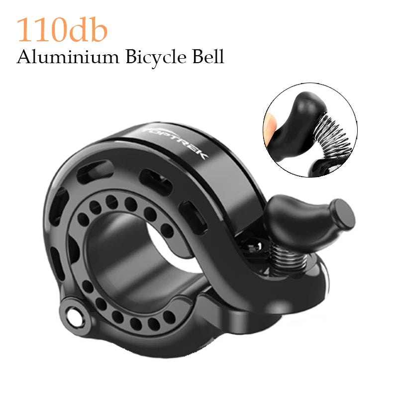 Stainless Steel Bicycle Bell Loud MTB Bike Handlebar Safety Horn