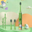 Kids Electric Toothbrush Cartoon Space Series Soft Cleaning Brush