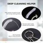 3PCS Bottle Cleaning Brush Set Nylon Tube Cleaner