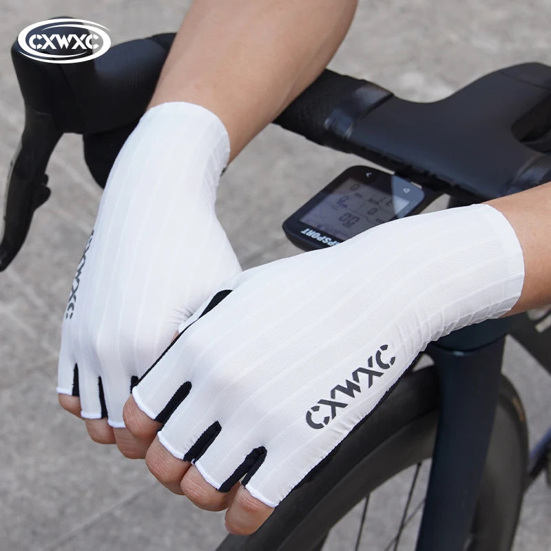 Half Finger Cycling Gloves Breathable Anti Slip MTB Wrist Support Main image