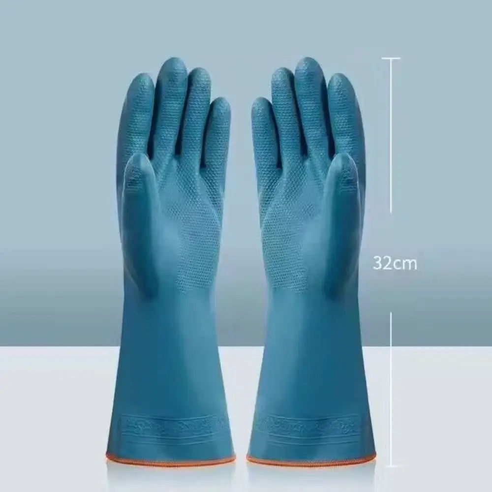 Fleece Lined Cleaning Gloves Waterproof Kitchen Gloves