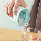 Silicone Round Ice Cube Mold DIY Ice Maker Tray for Drinks & Bar Use