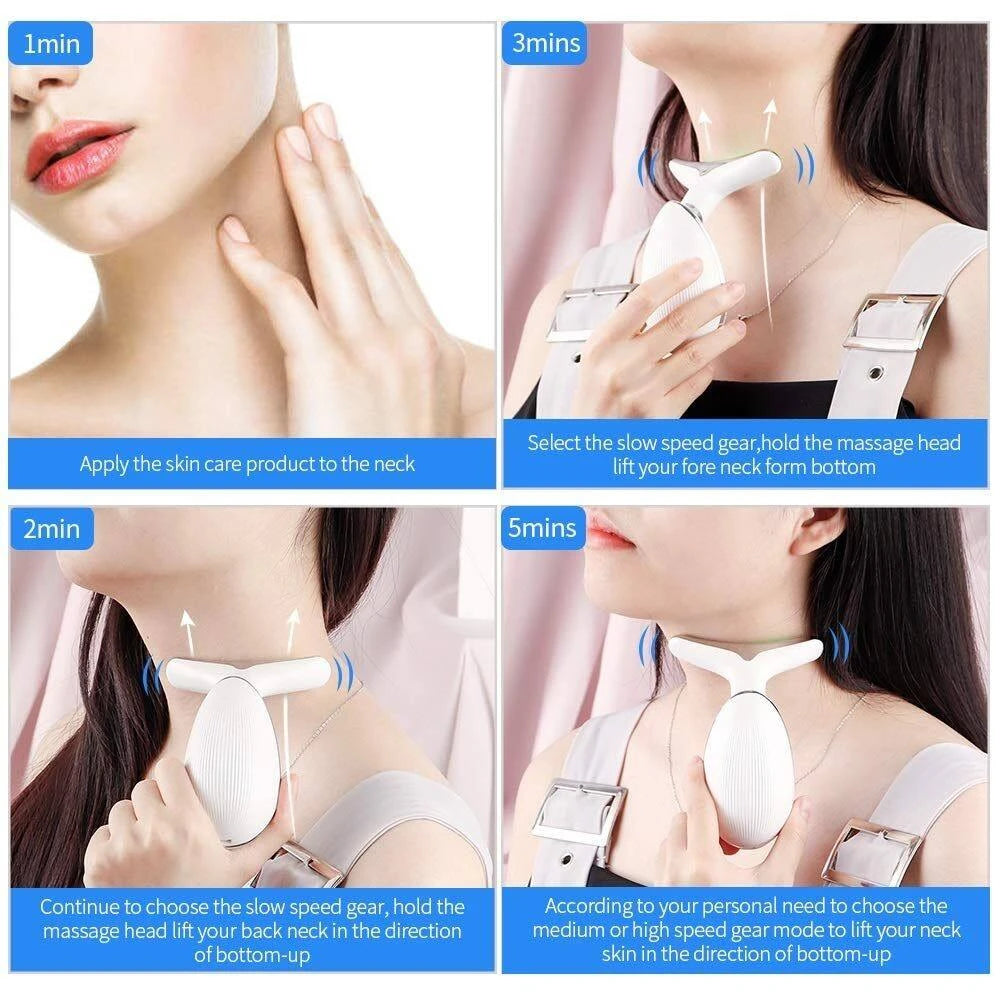 Face Lifting Microcurrent Device Neck Eye Skin Rejuvenation
