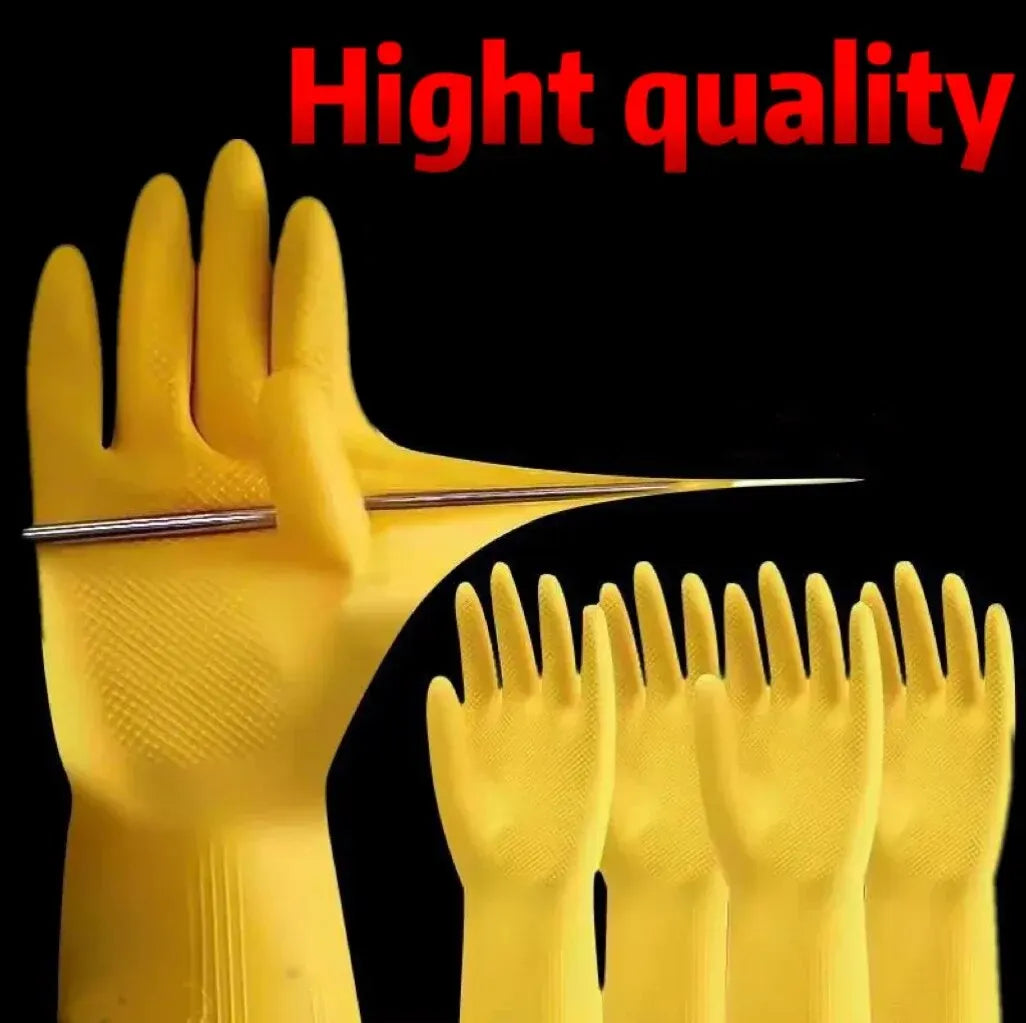 Latex Dishwashing Gloves Waterproof Kitchen Gloves Main image