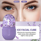 Ice Facial Roller Silicone Cube Eye Puffiness Shrink Pores Massage
