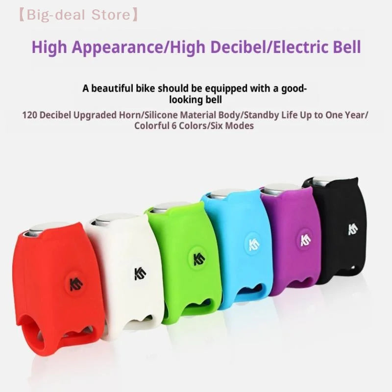 Universal Electric Bike Horn Loud Warning Bell for MTB, Road & Kids' Bikes