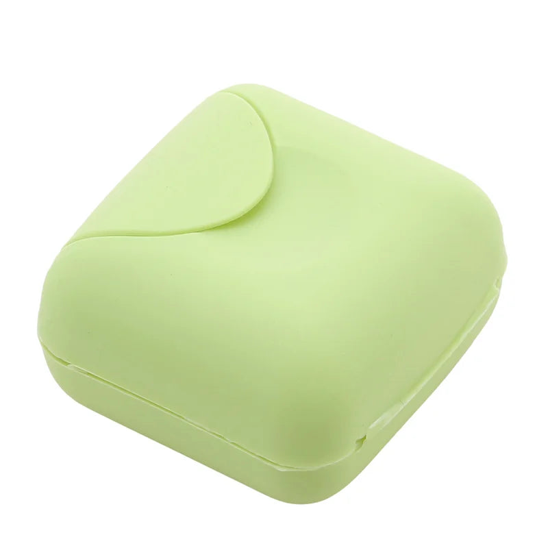 Portable Travel Soap Box – Covered Waterproof Soap Holder for Bathroom & Trips