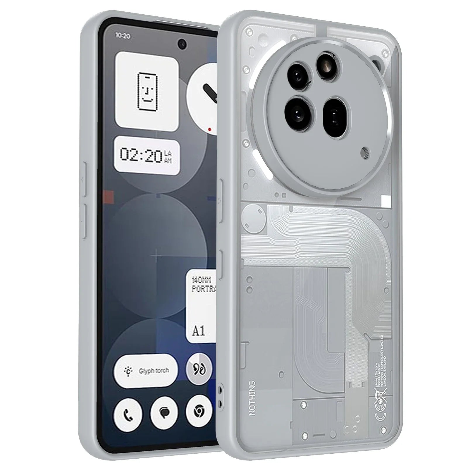 Ultra Thin TPU Hard Case for Nothing Phone 4A 3A Pro 2A Plus Cover