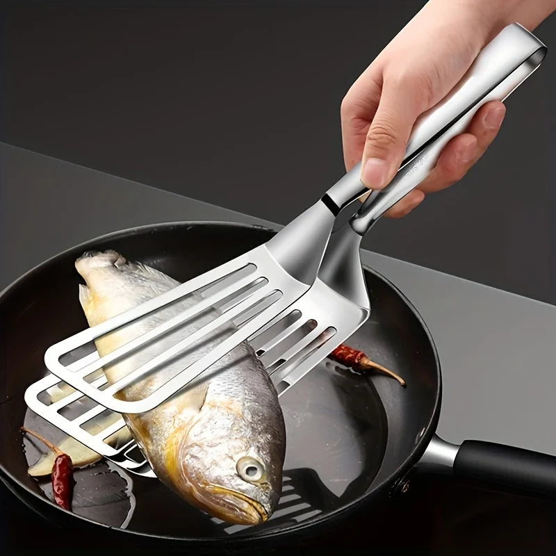 Stainless Steel Serving Tongs UK Buffet Food & Kitchen Tongs Main image