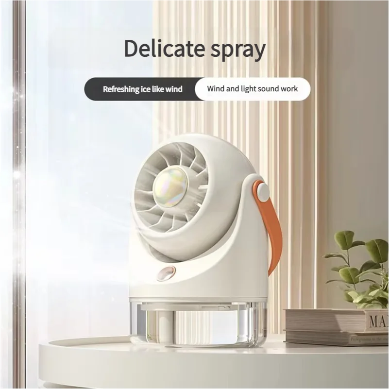 MEET SUN Mini Air Cooler UK  USB Water-Cooling Desk Fan