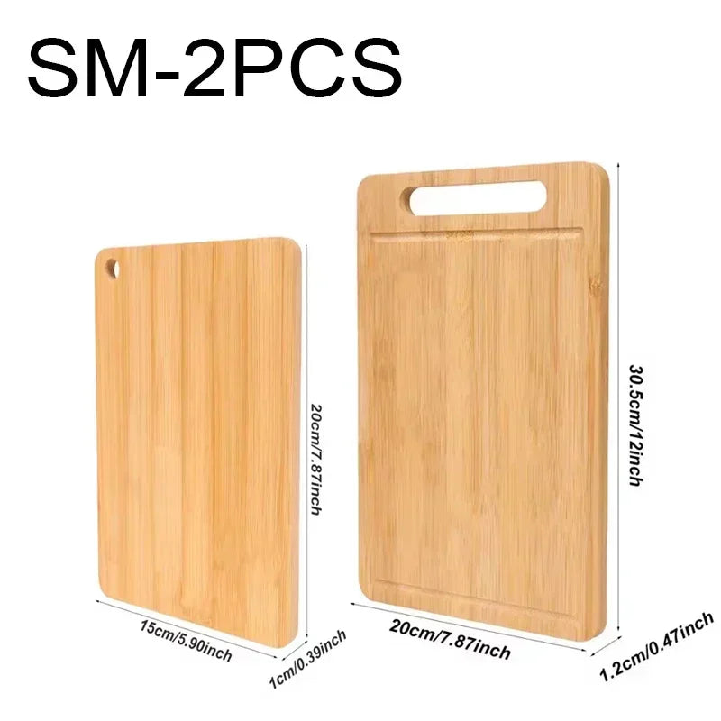 Wooden Chopping Board Double-Sided Cutting Board