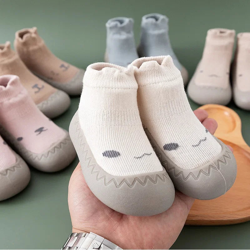 Baby Socks Shoes UK – Cute Cartoon Soft Sole First Walker Booties