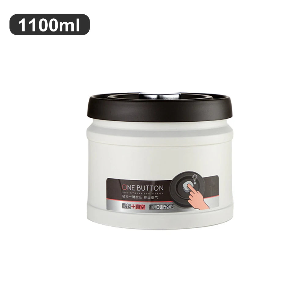 Vacuum Coffee Bean Storage Canister