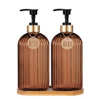 Reusable Dish Soap Dispenser Bottle Hand Press Liquid Soap Pump for Kitchen