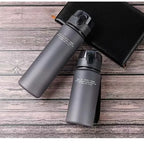 Leak Proof Sports Water Bottle 400ml 560ml Portable Cup