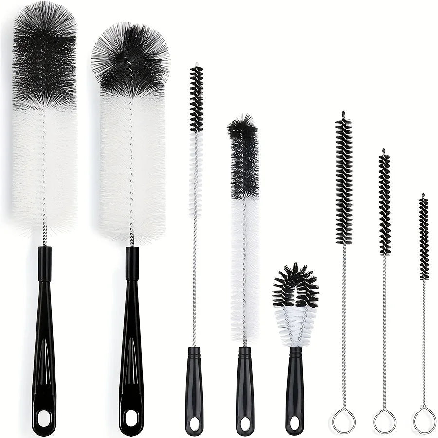 8PCS Bottle Cleaning Brush Set  Long Handle Cleaner Main image
