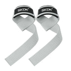 Silicone Gym Hand Grips Lifting Straps Deadlift Wrist Support Pair