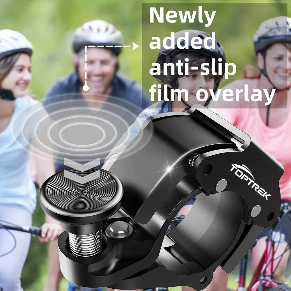 Stainless Steel Bicycle Bell Loud MTB & E-Bike Handlebar Safety Bell